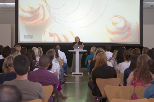Next to speak was Amy Wilkins, SVP Ad Sales & Marketing. She talked about MSLO sparks creativity - we get people to create and make. We inspire people who have specific passions to get inspired around reasons and seasons.