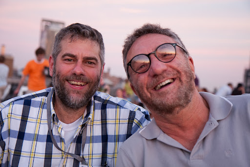 Employee Mitch and his partner Alberto