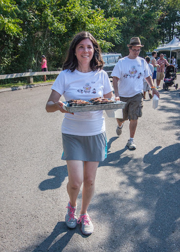 Lynn carried the entry up to the judges’ tent. Scott shadowed her in case a hungry festival-goer maked a grab for the food.