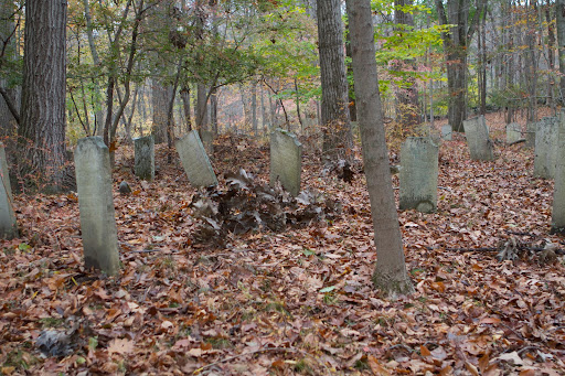 It's quite obvious that this burying ground has been neglected for many, many years.