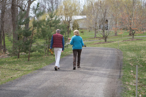 We walked on towards the vegetable greenhouse. Living the Good Long Life is divided into two parts: Part 1 - Healthy Living Today and Part 2 - Healthy Living into Tomorrow.