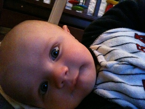 Baby Gray at 5 1/2 months