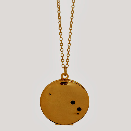 Clad in precious metal and etched with the first three letters of your star sign, these constellation lockets are the ultimate in personalized jewelry.