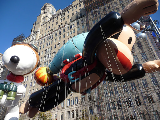 Blake Ramsey - Every year we go to the Macy’s Thanksgiving Day Parade - my family loves it. This was the 85th year that Macy’s has held the parade! We arrive early to take photos while the balloons are still on the ground.
