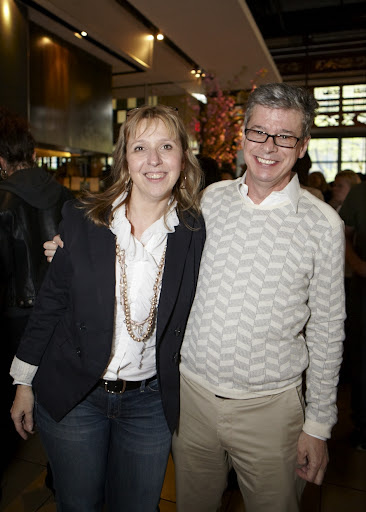 Calia Van Dyk and Geoffrey Darby - General Manager, Television
Photo: Anna Ross