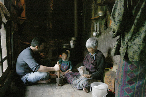 Another photo from his upcoming Himalaya cookbook,