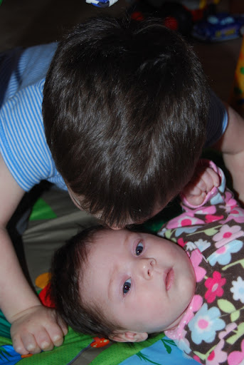 2-yr-old, Israel Michael and my 4-mo-old Teagan Annabella.