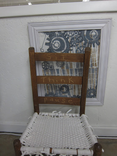 And chairs that talk to you with hand-woven seats