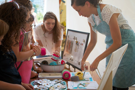 Kaitlin Dunn - Marketing Manager and Jodi Levine - Crafts Editor-at-Large, shared their expertise with guests.