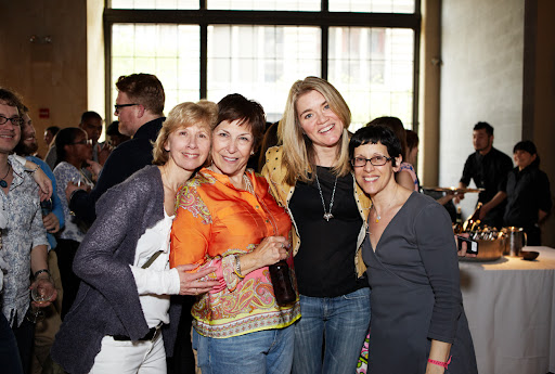 Mary Dubois - Audio, Joanne Logan - Studio Receptionist, Stephanie Fitzhugh, and Deb Jones - Staff Make-up Artist
Photo: Anna Ross
