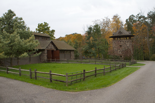 The third property on tour was my friend, Michael Steinhardt's estate. Michael has beautiful stone barns and silo.