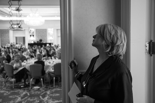 Seconds later, Justin Hackworth shot this wonderful portrait of me just before entering the Imperial Ballroom to take the stage for my keynote. http://justinhackworth.com/