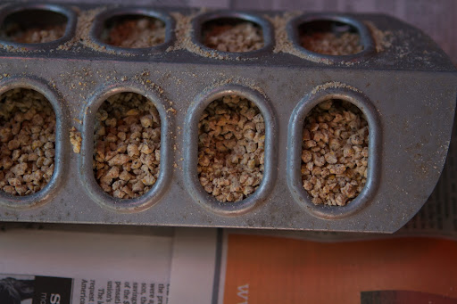 Both are filled with a special organic chick starter feed, formulated with everything chick require to grow into healthy layers.