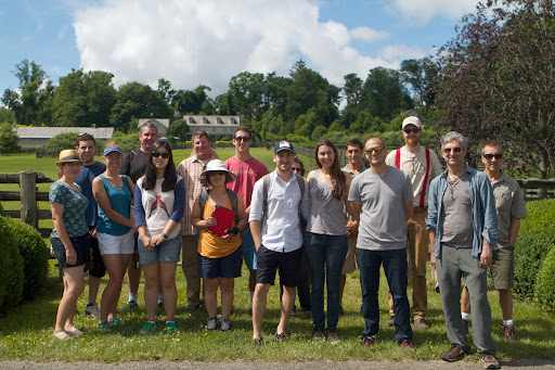 Jill Polos (NYBG gardener), Nick Sioufas (Thain Family Forest intern), Diana Babbitt (NYBG gardener), Erik Pioselli (NYBG foreman of turf), Danielle Park (Thain intern), Bernie Conway (NYBG gardener), Myung Pagliaro (NYBG gardener), John Paul McDonnell (Thain intern), Jonathon Fargion (SOPH student), Jeanne Lapsker (Thain intern), Rebecca Dragonetti (SOPH student), Zack Eannuzzi (Thain intern), Chris Ruiz (SOPH student), Wade Wheatley (SOPH student), Marc Wolf (SOPH student), Charles Yurgalevitch, Director, SOPH