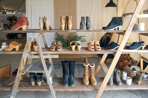 Isobel Schofield designs these beautiful shoes from her studio in Cobble Hill, Brooklyn.