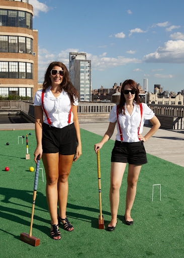 The Hendrick's girls interacted nicely with the crowd. Photo credit: Anna Ross