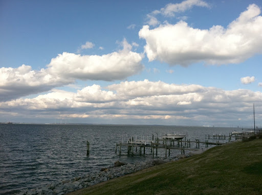 Allison Catliota - This is the beautiful blue sky over the Chesapeake Bay taken from my Bay House on New Year's Day.