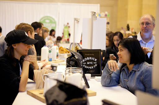 Fourth generation Kobrick Coffee Co. had a station. http://kobricks.com/index.asp
