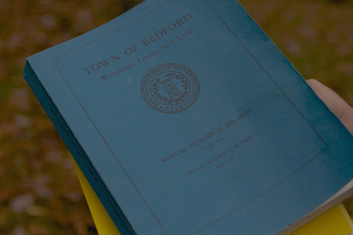 The group finds certain historical records to be very helpful. This volume lists all those buried in the town of Bedford cemeteries from 1681 to 1975, although it doesn't specify which burial grounds.