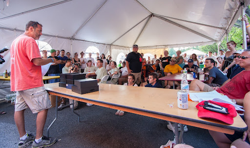 The teams gathered for the results. Psycho Grillers didn’t receive any awards this year, but scored consistently highly, coming in 3rd overall. Plus, they had an amazing day with friends and BBQ.