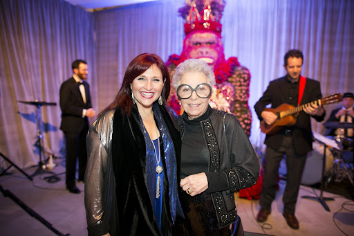 Musician Valerie Romanoff and Sylvia Weinstock Photo credit: Mel Barlow