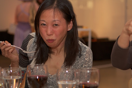 Jean Tsai is owner of Pop Karma, popcorn company. She brought her unique and very delicious Masala popcorn which was fitting for the occasion. However she has many other flavors, including Bacon Apple Bourbon Caramel, Porcini Cheddar, Classic Mediterranean and more!