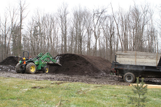 As you know from reading this blog, I am a very serious gardener and I am very serious about my compost yard.