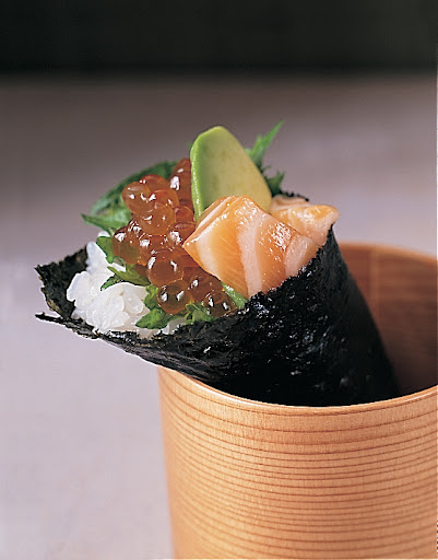 We made gorgeous hand rolls.