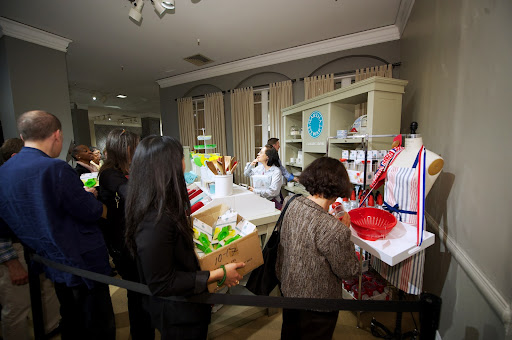 Afterwards, audience members were able to shop for our great Martha Stewart Collection products right in the event space.