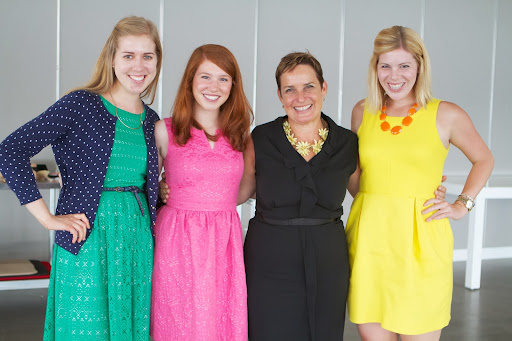 Kristen Schryver, Emily Brett, Rochelle DiRe - SVP Human Resources, and Hilari Schaefer – Kristen is interning as an Ex. Ad. Asst. and attends CA Polytechnic St. Univ., Emily interns with MSW Art and goes to Auburn Univ., and Hilari interns with Retail Marketing and attends Vanderbilt Univ.