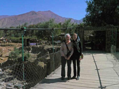 Here I am with my mom.