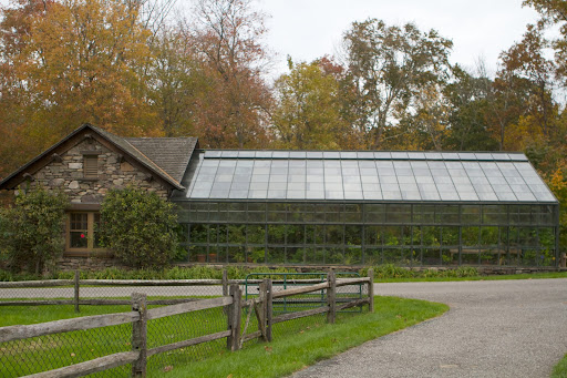 And the greenhouse filled with exotic tropical plants