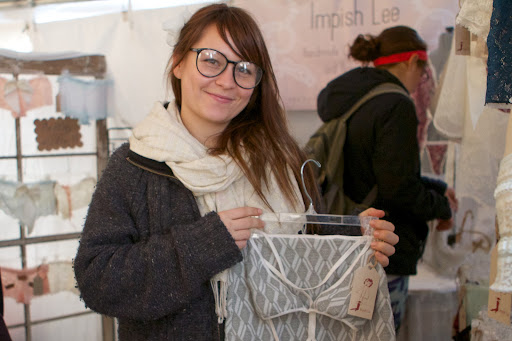 Noelle Ventresca is owner of Impish Lee - Handmade Couture Lingerie & Accessories. http://www.impishlee.com