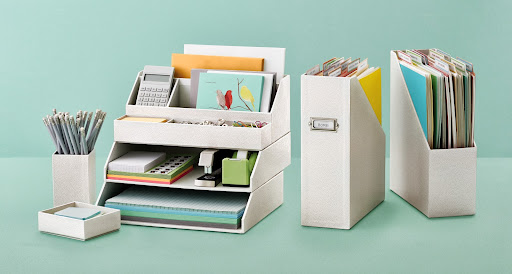 Stack + Fit Desk Accessories – This unique modular system lets you mix and match accessories to fit your space and storage needs.