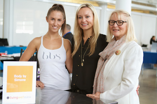 Fitness guru and personal trainer, Simone (middle), is the owner of Body by Simone. Her gym features specialized high intensity training classes, instructed by highly trained fitness experts. http://bodybysimone.com/