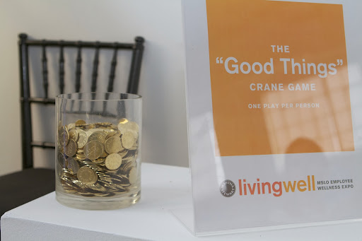 All you need is a coin to play. But there was a limit of 1 coin per person, so you had to make it count!