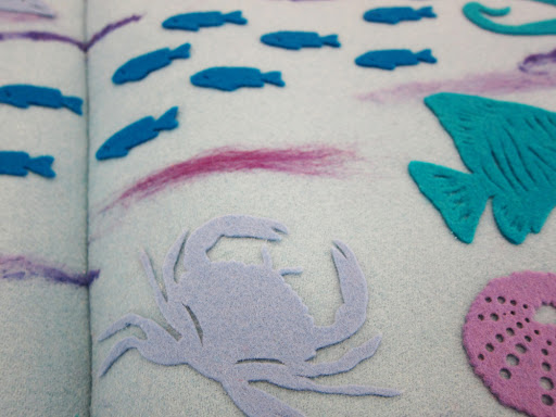 To create details in some of the creatures, I used the Martha Stewart Crafts screw punch, as for the holes on the pink sea urchin. http://www.hsn.com/martha-stewart/martha-stewart-crafts-screw-punch_p-6039656_xp.aspx