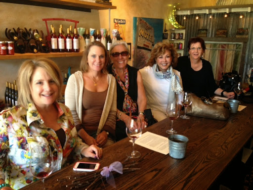 Instead of trying to recreate the experiences of Miles and Jack, the fictional characters in Sideways, we received a real personal tour of the area planned by Tracey Burnett (left), a resident of the area, who showed us the rich resources of vineyards, horse ranching, and good food.