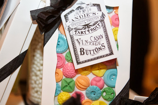 I loved this beautiful 'button' candy from Andie's Specialty Sweets. http://www.etsy.com/people/andiespecialtysweets