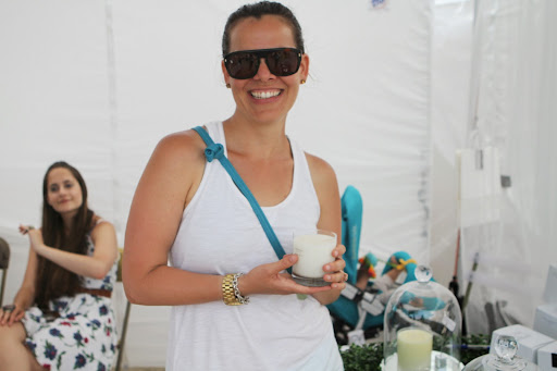 Kirsten King, owner of Oille Natural, creates aromatic candles, which are made with phthalate-free oils infused with essential plant extracts in pure, premium soy wax. www.oillenatural.com