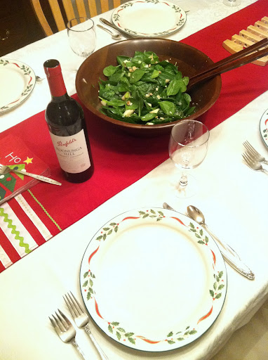Megan Oiler - The table is ready for us all to sit down.