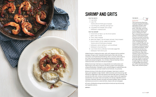 It doesn't take much to fall in love with the cooking of the American South. Shrimp and grits, a Lowcountry classic has long been enjoyed at breakfast, especially in the fall, when the shrimp season is at its peak. Try it for lunch and dinner, too!