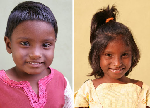 In November of 2010, YGB decided to sponsor 4 year-old girl Gayathri. Here's a photo of Gayathri then and now. I'm so happy to announce that YGB is now sponsoring 17 children at Deebanbandhu.
