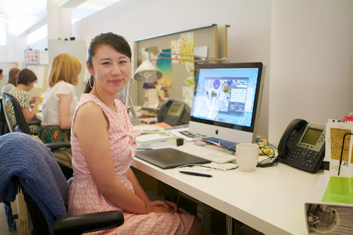 Rei Ohmae attends Fashion Inst. of Technology and is a textile design major. She interns in the textile department and aspires to creating home furnishings.