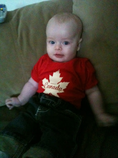 Quinn, 4 1/2 months old