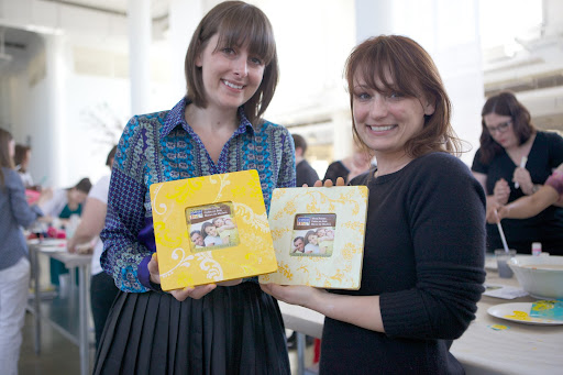 Carly Birnbaum - Senior Sales Development Manager and Gina Schramm - Associate Director Sales Development showed their creations.