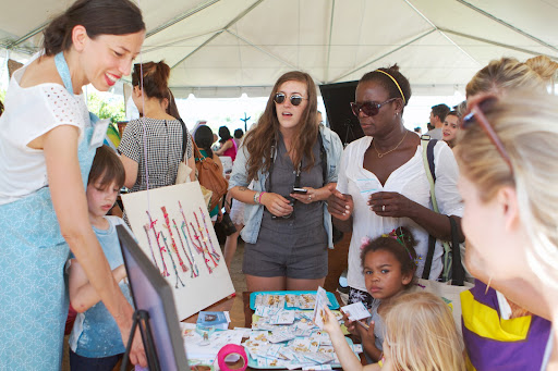It was a multi-generational day and fun was had by all. The Toyota Retreat provided hours worth of crafting.