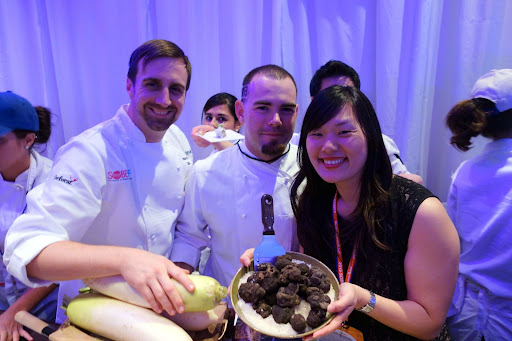 I wanted some of these freshly dug truffles! On the left is Chef Michael Lewis of Zuma Miami, offering a sophisticated cuisine philosophy of flavorsome, modern Japanese dishes. http://www.zumarestaurant.com/