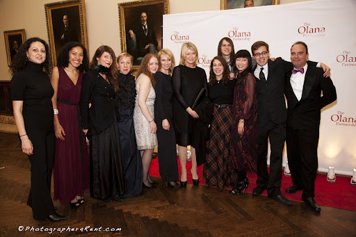 I posed with the eleven talented artists who collaborated on 'Letters Of Olana,' the photo exhibit on display. The work displayed their experiences exploring Church's home. Photo: Stanislava Georgieva/Photographer4Rent.com