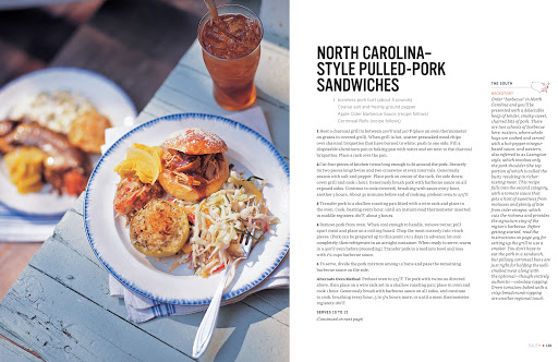 North Carolina style pulled-pork gets its amazing taste from a tomato sauce flavored with the sweetness of molasses and the bite of cider vinegar. It's so yummy in a cornmeal bun with a side of creamy coleslaw.